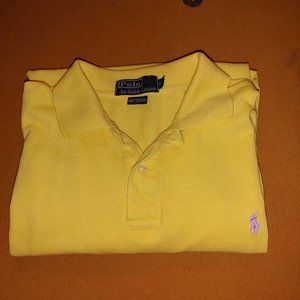 Ralph Lauren Blue Label Polo XXL Yellow